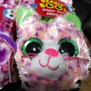 3 Ty Beanie Boo’s slippers